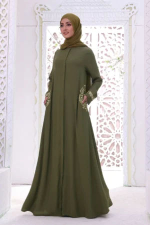Abaya Malika Olive