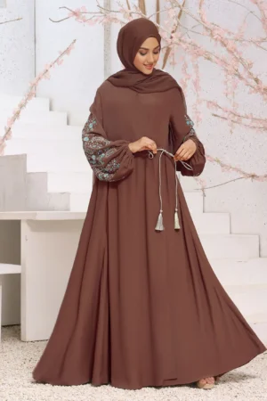 Seraphic Brown Abaya