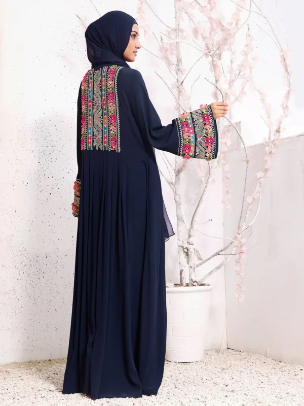 Marjan Navy Abaya