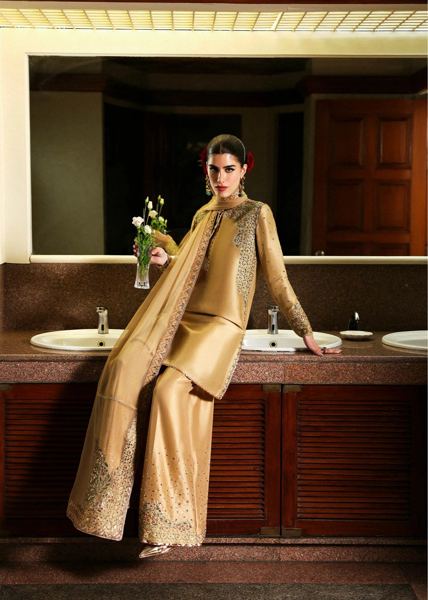 Hussain Rehar Luxury Pret - Delune