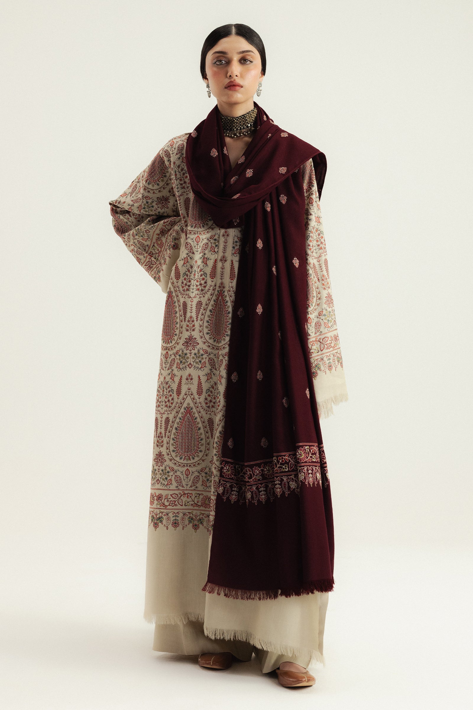 Zara Shahjahan Winter 25 - Kel