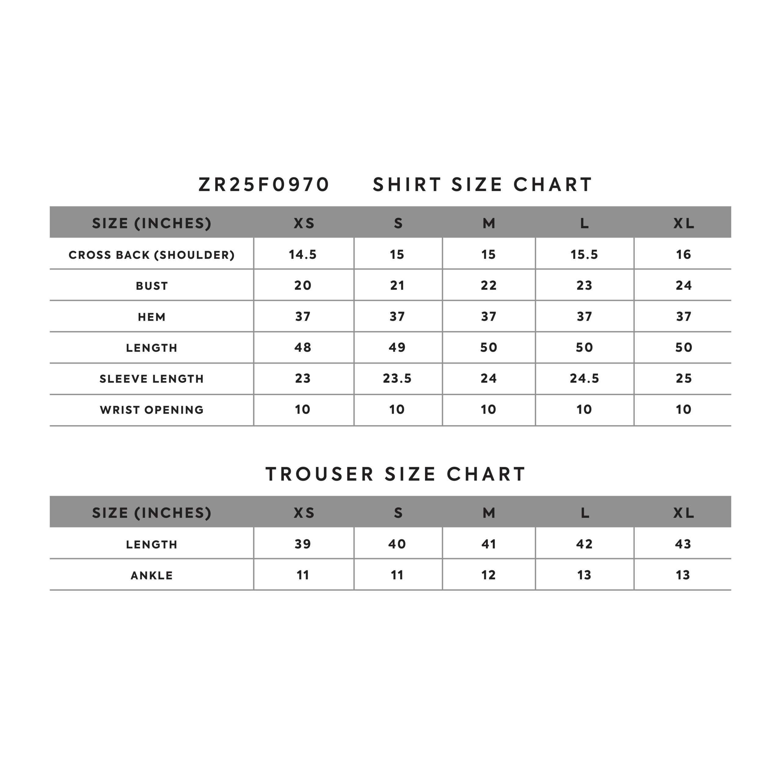 Size Guide
