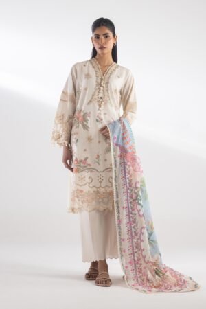 Sana Safinaz Luxury Lawn - SS25LUX110BP3