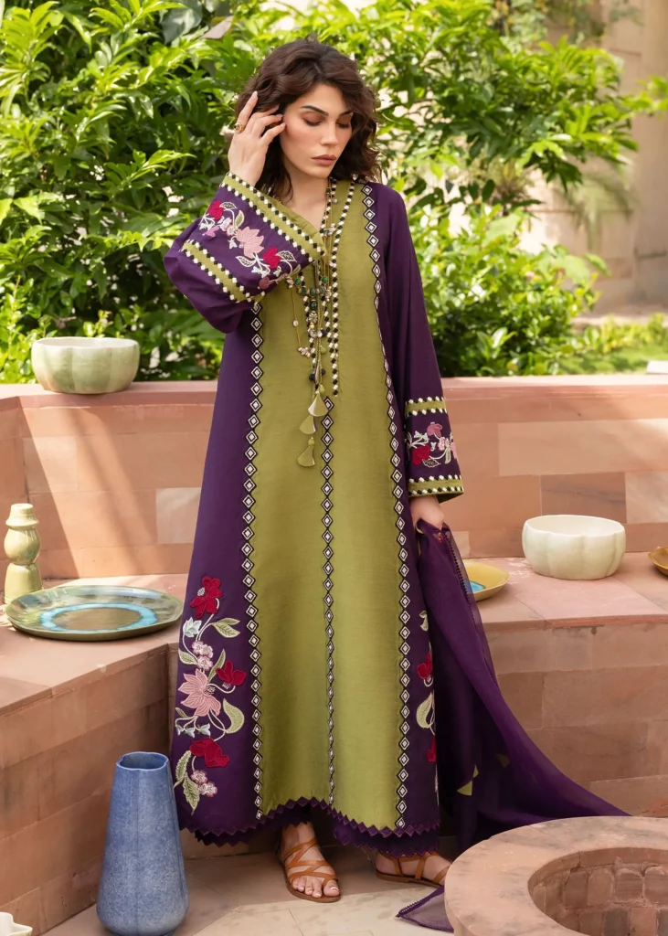 Crimson Mitti Winter Pret 25 - Rani Vogue(Plum)