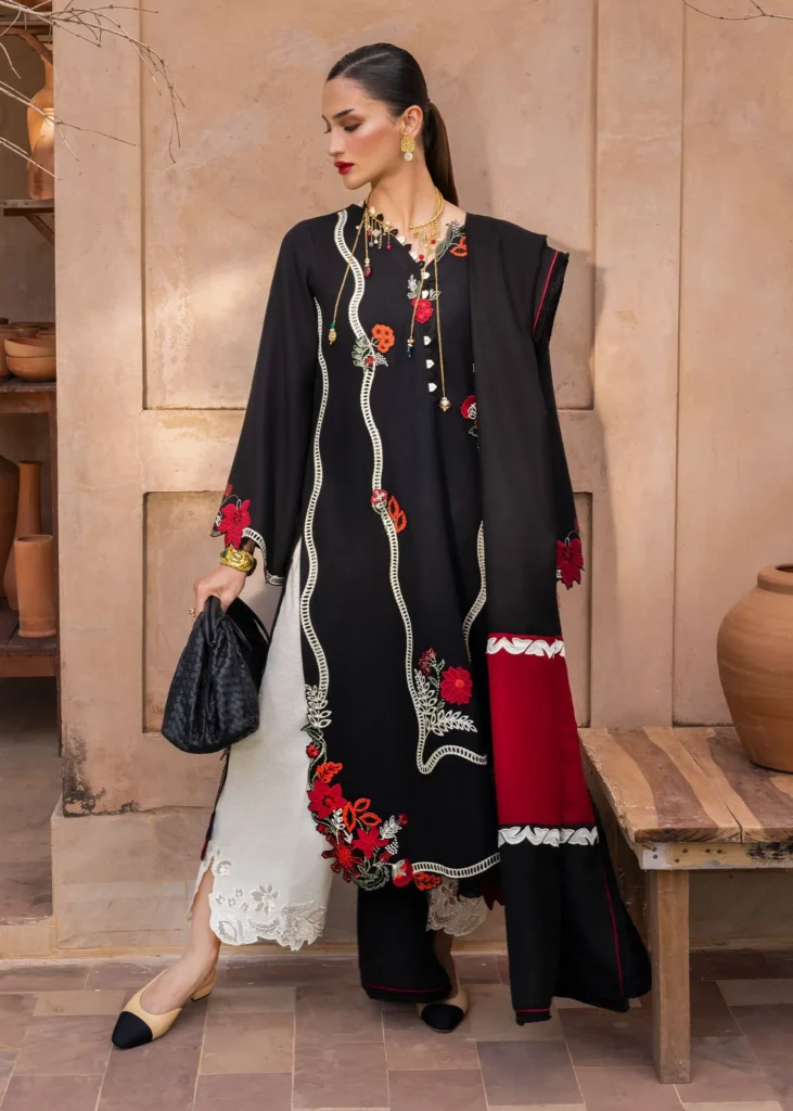 Crimson Mitti Winter Pret 25 - Kajal Kahani