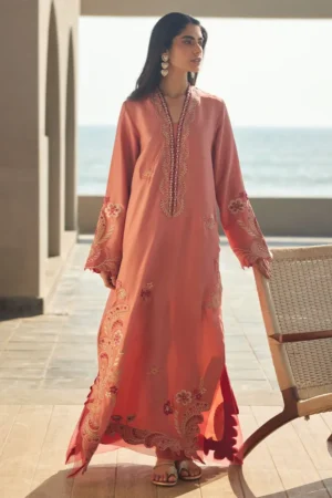 Farah Talib Aziz Laani The Kaftan Edit - Nami Coral