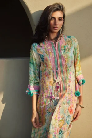 Farah Talib Aziz Laani The Kaftan Edit - Riviera Rose