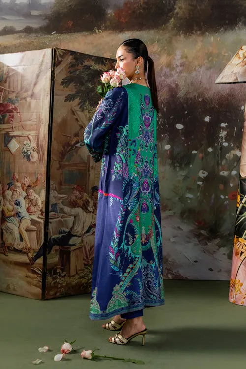 Ammara Khan Solenne - Emerald Sea Kaftan (D-15)