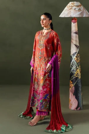 Ammara Khan Solenne - Regal Rust (D-14)