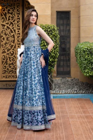 Zainab Salman Eid Edit 26 - BlueBerry Blush