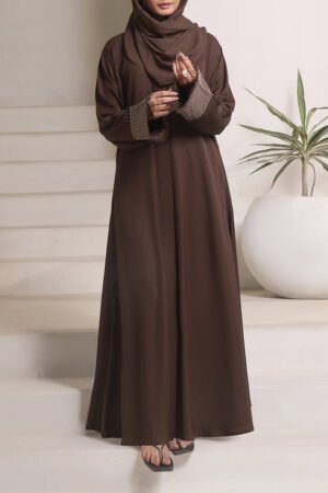 wave embroidery Nida Abaya | 0116-E-1108