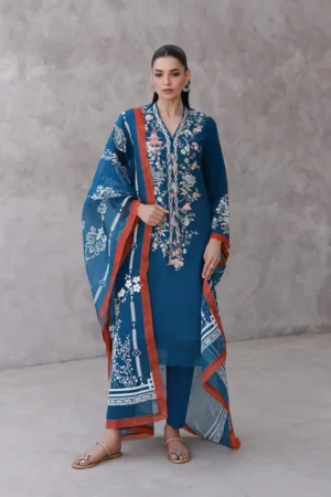 Nida Azwer Ramadan Festive 26 - Teal Tapestry