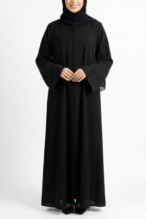 Arabis Crystal Cuff Abaya | 0116-C-A613