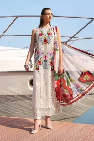 Maria B Embroidered Lawn - D-2610-A