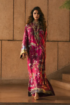Crimson Eid Prints - Laila - Plum