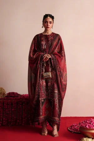 Saira Rizwan Silk Luxe Pret - Zivah- SRLSP26-05
